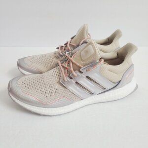 NEW Adidas Womens Ultraboost 1.0 Running Shoes IE7390 Size 12 Beige